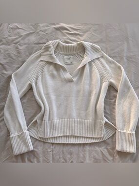 Abercrombie Johnny Collar Knit Sweater
